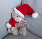 Me to You knuffelbeer kerstmuts met kaartje eraan., Ophalen of Verzenden, Zo goed als nieuw, Stoffen beer, Me To You