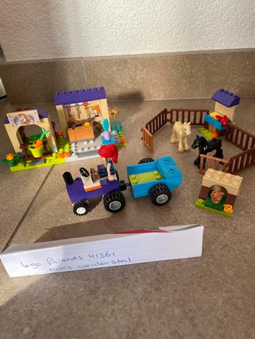 Lego Friends 41361 Mia's Veulenstal beschikbaar voor biedingen