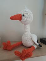Gehaakte Ooievaar Knuffel - Nieuw, Hobby en Vrije tijd, Breien en Haken, Ophalen of Verzenden, Nieuw, Haken, Overige typen