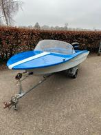 Speedboot met 25 pk buitenboordmotor, Watersport en Boten, Ophalen, Zo goed als nieuw, Overige typen