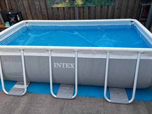 3x2 intex zwembad met intex zandfilter, Tuin en Terras, Zwembaden, Zo goed als nieuw, Minder dan 80 cm, 200 tot 400 cm, 200 tot 300 cm