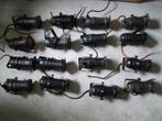 Partij spotjes showtec 220 volt 16 stuks, Ophalen of Verzenden, Gebruikt, Metaal of Aluminium, Plafondspot of Wandspot