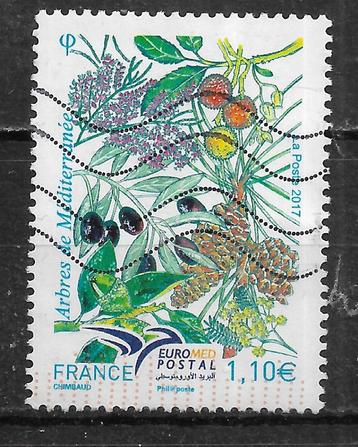 219-25 Frankrijk 2017 / Arbres Mediterranee € 1.10 beschikbaar voor biedingen