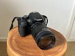 Canon EOS 550D camera met Canon EFS 18-135mm groothoekzoomle, Spiegelreflex, Canon, Zo goed als nieuw, Geen optische zoom
