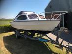Kajuitboot met Yamaha motor 9.9 pk én PEGA trailer., Watersport en Boten, Ophalen, Gebruikt, Minder dan 10 pk, Tot 6 meter