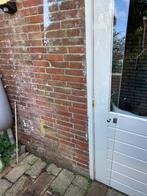 Glazen deuren vitrinekast, Huis en Inrichting, Kasten | Vitrinekasten, Ophalen, 50 tot 100 cm, Minder dan 25 cm, 150 tot 200 cm