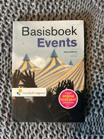Studieboek basisboek events, Boeken, Ophalen of Verzenden, Alpha, Zo goed als nieuw, HBO