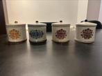 Delfts apothekers potten antiek 4 stuks, Ophalen of Verzenden
