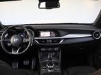 Alfa Romeo Stelvio 2.0 T AWD Veloce | Panoramadak | keyless, Auto's, Automaat, 4 cilinders, Blauw, Leder