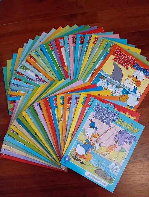 52 donald duck junior andere aantallen mogelijk!, Boeken, Strips | Comics, Gelezen, Complete serie of reeks, Europa, Ophalen of Verzenden