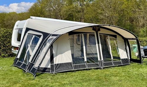 Unico Milaan inclusief petluifel en dakluifel, Caravans en Kamperen, Voortenten en Luifels, Zo goed als nieuw, Overige merken
