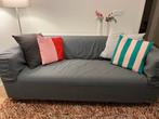 IKEA Klippan bank lichtroze met nieuwe grijze hoes, Ophalen, Gebruikt, Driepersoons, 75 tot 100 cm