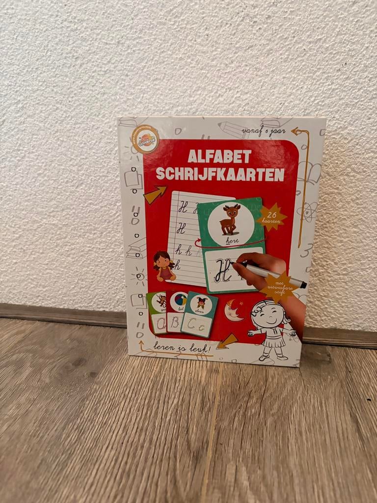 Alfabet schrijfkaarten, Ophalen, Gebruikt, Kwartet(ten)