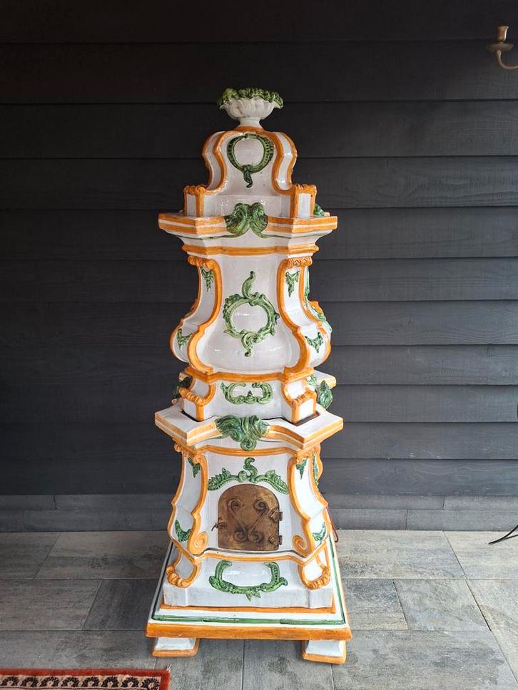 Oostenrijkse Majolica Kachel - Jaren 50/60, Antiek en Kunst, Antiek | Keramiek en Aardewerk, Ophalen