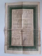 Aandeel Telluria van duizend gulden (1922), Postzegels en Munten, Aandelen en Waardepapieren, Ophalen of Verzenden, 1920 tot 1950