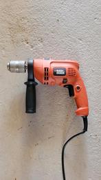 Te koop Black &Decker klopboormachine., Doe-het-zelf en Verbouw, Gereedschap | Boormachines, Gebruikt, Variabele snelheid, 400 tot 600 watt
