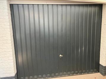 Garagedeur antraciet (213*248cm) beschikbaar voor biedingen