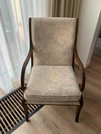 Klassiek mahoniehouten gestoffeerde fauteuil, Ophalen, Gebruikt