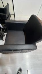 Kapper stoel, Ophalen, Zwart, Leer, Zo goed als nieuw