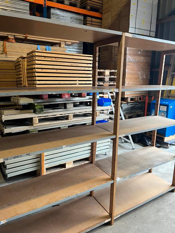 Bruynzeel stellingen 50cm diep, Doe-het-zelf en Verbouw, Overige Doe-het-zelf en Verbouw, Gebruikt, Ophalen