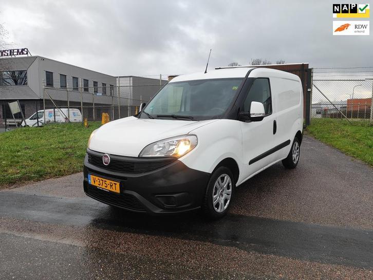 Fiat Doblò Cargo 1.3 MJ L1H1 Airco! Nap!, Auto's, Bestelauto's, Bedrijf, Te koop, ABS, Airconditioning, Boordcomputer, Centrale vergrendeling