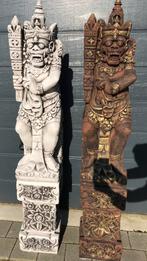 Krieger 112cm 135kg Hanuman Maya Inka Haka Azteken Māori, Tuin en Terras, Tuinbeelden, Nieuw, Beton, Ophalen of Verzenden, Boeddhabeeld