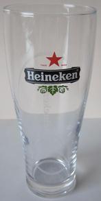 vier bierglazen van Heineken met ster in de bodem, Verzamelen, Biermerken, Ophalen of Verzenden, Zo goed als nieuw, Glas of Glazen