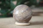 Maansteen bol 0191 mineraal edelsteen sphere flash, Ophalen of Verzenden, Mineraal