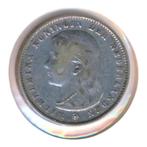 Nederland 25 Cent 1895 Wilhelmina loshangend haar