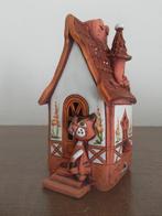 Keramiek huisje theelicht/kandelaar/geurolie brander., Ophalen of Verzenden