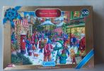 Gibsons Kerstpuzzel Limited Edition + Certificaat, 1000 stuk, Hobby en Vrije tijd, Ophalen of Verzenden, 500 t/m 1500 stukjes