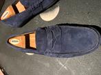 Ralph Lauren Suède Loafers - Stijlvol & Comfortabel, Ophalen of Verzenden, Zo goed als nieuw, Blauw, Loafers