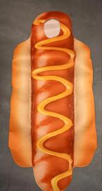 Hotdog Kostuum - Carnaval of Feest (prijs p/st, totaal 6), Ophalen of Verzenden, Zo goed als nieuw, Carnaval, Kleding