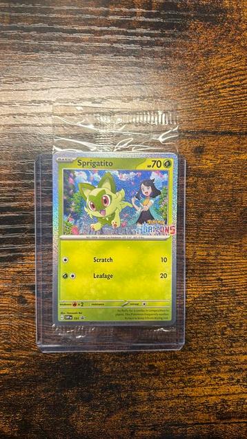Sprigatito PROMO HORIZONS 191 SEALED beschikbaar voor biedingen