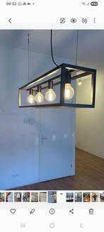eettafellamp, Huis en Inrichting, Lampen | Hanglampen, Ophalen, Zo goed als nieuw, Metaal, Minder dan 50 cm