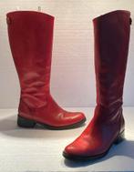 Vera Gomma Colori design hoge laarzen met lange rits rood 37, Hoge laarzen, Ophalen of Verzenden, Colori, Rood