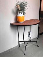 Stijlvolle sidetable, Overige vormen, 25 tot 50 cm, Ophalen of Verzenden, Metaal