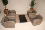 barbados stoelen #28, 4 zitplaatsen, Bijzettafel, Ophalen of Verzenden, Zo goed als nieuw