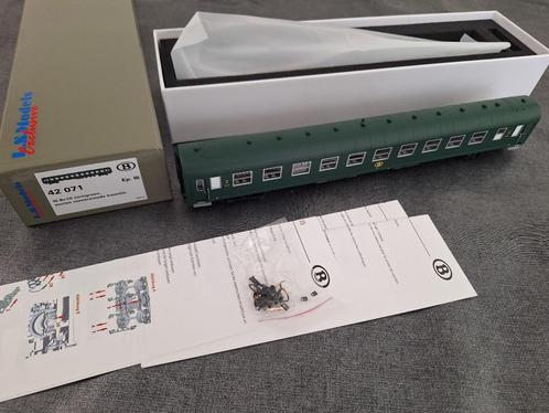 Ls models NMBS rijtuig i5 groen, Hobby en Vrije tijd, Modeltreinen | H0, Zo goed als nieuw, Wagon, Gelijkstroom, Overige merken