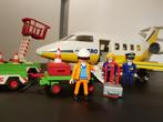 Playmobil 3185 Vliegtuig +extra voertuigen, Kinderen en Baby's, Speelgoed | Playmobil, Ophalen, Gebruikt, Complete set