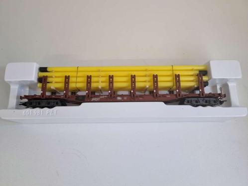 Märklin 47713 - Rongenwagen met buizen van de DB, Hobby en Vrije tijd, Modeltreinen | H0, Zo goed als nieuw, Wagon, Wisselstroom