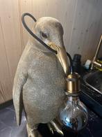 Toffe gouden pinguïn lamp, Huis en Inrichting, Lampen | Tafellampen, Ophalen, Zo goed als nieuw, 50 tot 75 cm