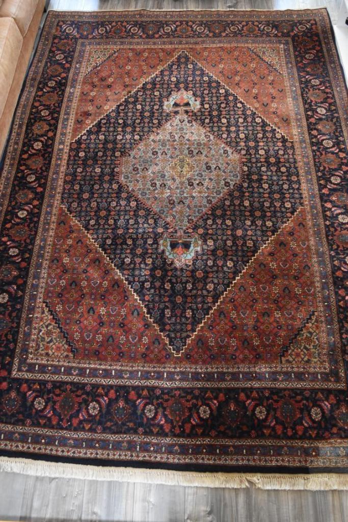 Fijn Handgeknoopt perzisch tapijt 307 x 204 CM., Huis en Inrichting, Stoffering | Tapijten en Kleden, Zo goed als nieuw, 200 cm of meer