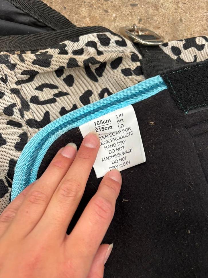 Paarden dekens, Dieren en Toebehoren, Paarden en Pony's | Dekens en Dekjes, Gebruikt, Ophalen of Verzenden