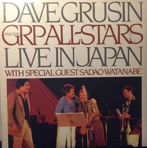 LP Dave Grusin And GRP All-Stars – Live In Japan  1981, Cd's en Dvd's, Vinyl | Jazz en Blues, Gebruikt, Jazz, 1980 tot heden, Ophalen of Verzenden