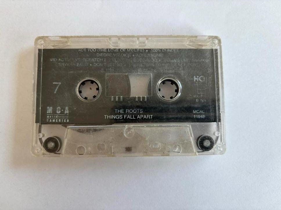 The roots- things fall apart cassette us uitgave, Ophalen of Verzenden, Zo goed als nieuw, 1 bandje