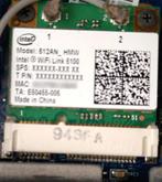 Intel wifi link 5100 512AN_HMW - laptop wifi-netwerkkaart, Verzenden, Gebruikt, Intern, Intel