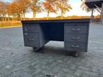 Stalen vintage gispen bureau, Ophalen, Gebruikt, Bureau