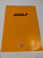 Dealerboekje Golf 1 uit 1978, Auto diversen, Handleidingen en Instructieboekjes, Ophalen of Verzenden