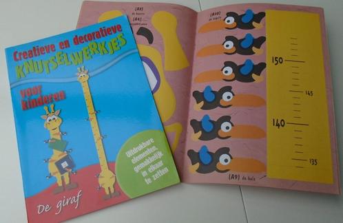KNUTSELWERKJES VOOR DE KLEINTJES GIRAF GROEIMETER 12 STUKS, Boeken, Kinderboeken | Kleuters, Nieuw, 5 of 6 jaar, Ophalen of Verzenden